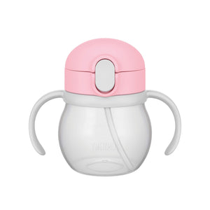 Thermos 250ml Baby Straw Mug Powder Pink Leak - Proof Design