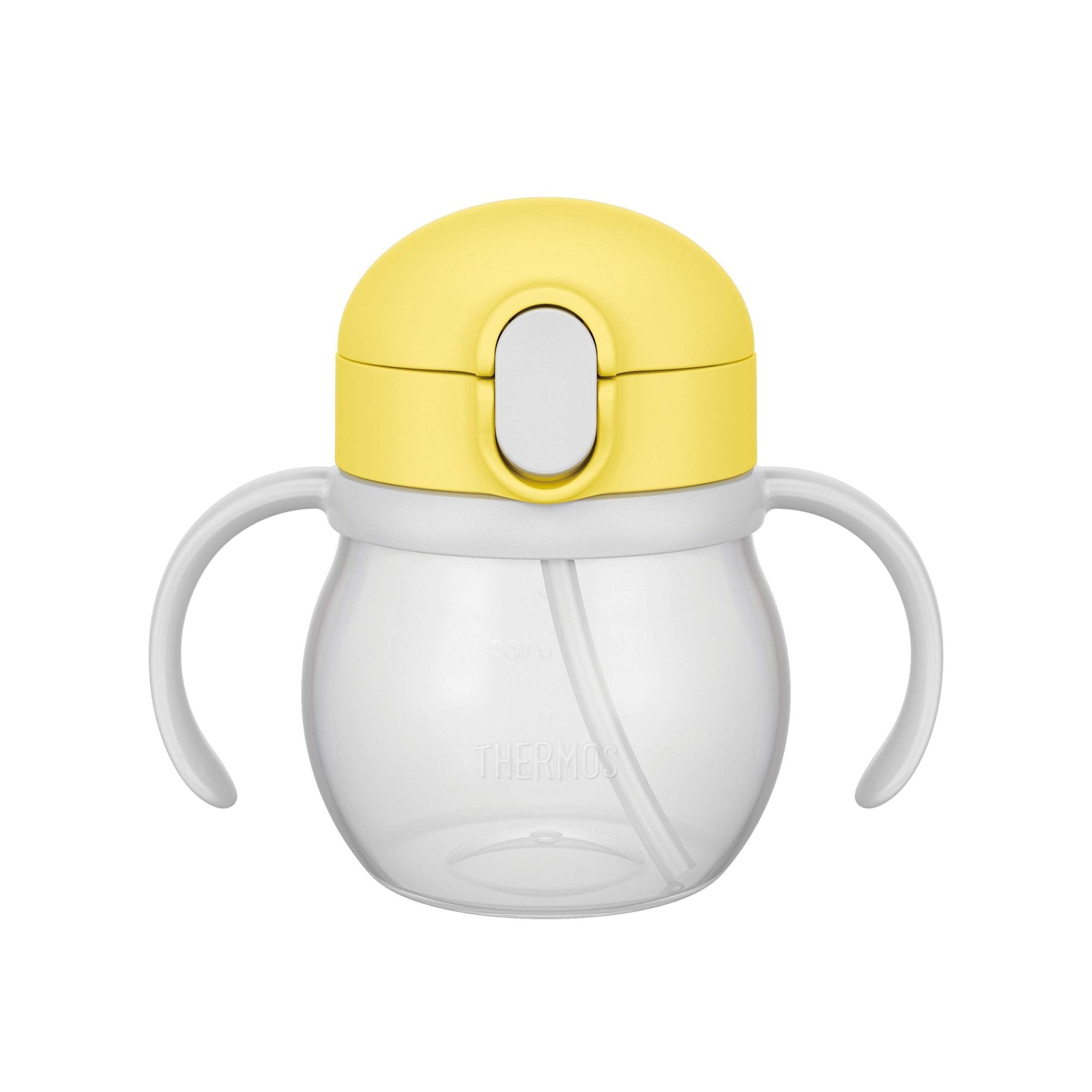 Thermos 250ml Leak - Proof Baby Straw Mug in Lemon Yellow