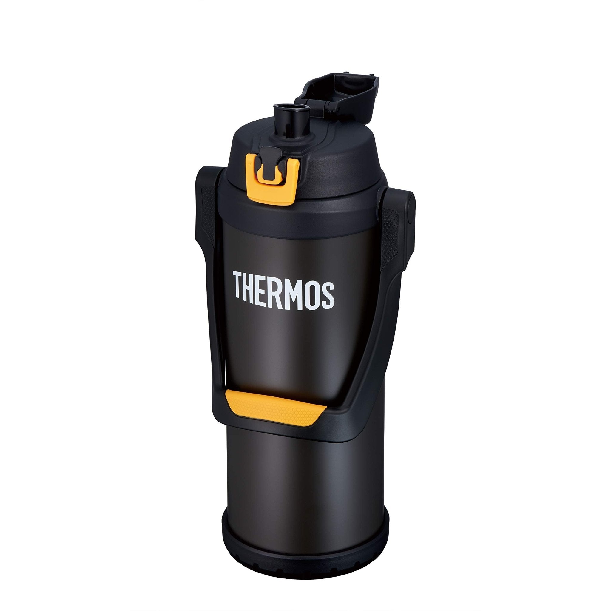 Thermos 2.5L Black Orange Sports Jug Vacuum Insulated Ffv - 2501 Bkor