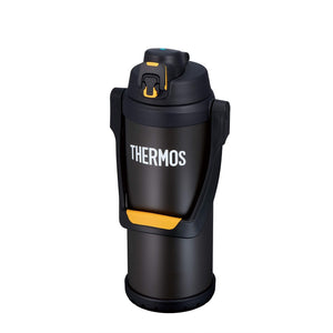 Thermos 2.5L Black Orange Sports Jug Vacuum Insulated Ffv - 2501 Bkor