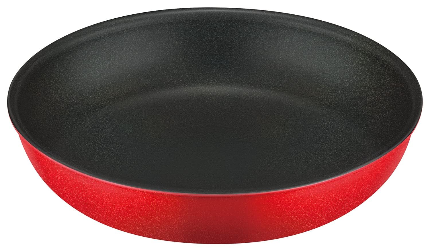 Thermos 26Cm Durable Series Frying Pan with Detachable Handle - Bright Red