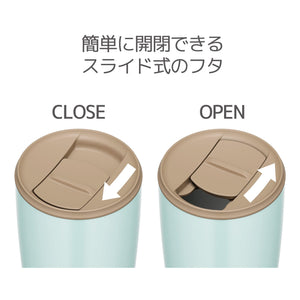 Thermos 300ml Light Blue Vacuum Insulated Tumbler with Lid - Jdp - 300 Lb