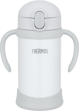 Thermos 350ml Baby Straw Vacuum Flask Mug in Gray