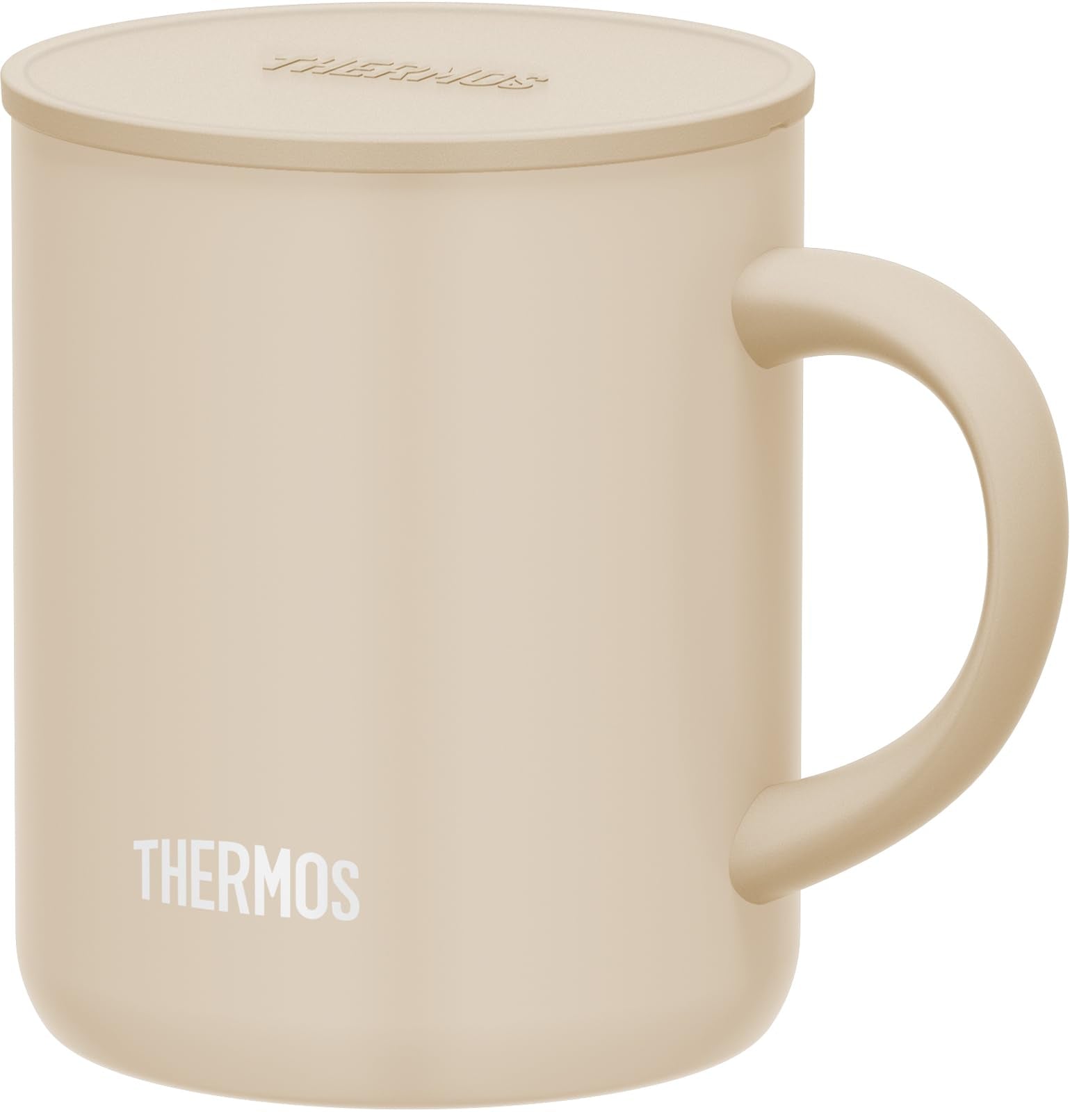 Thermos 350ml Beige Vacuum Insulated Mug Model Jdg - 352C