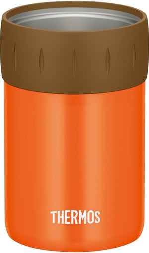 Thermos 350ml Orange Can Holder JCB - 352 - Ideal for Cool Drinks