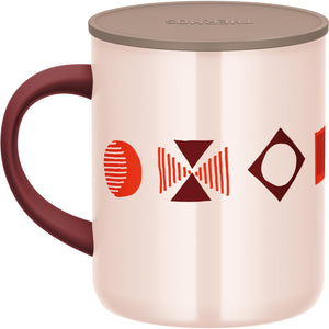 Thermos 350ml Vacuum Insulated Mug in Pink Pattern JDG - 352Ltd P - PTN