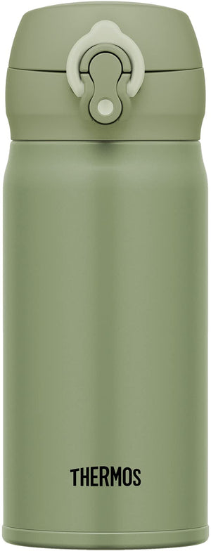 Thermos 350ml Vacuum Insulated Water Bottle Mobile Mug Khaki JNL - 355 KKI