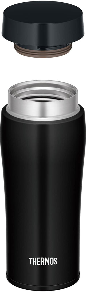 Thermos 360ml Vacuum Insulated Portable Matte Black Water Bottle Tumbler Joe - 361