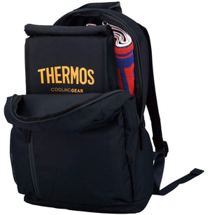 Thermos 3L Black Orange Sports Cooler Bag with Ice Pack Rey - 003 Bkor