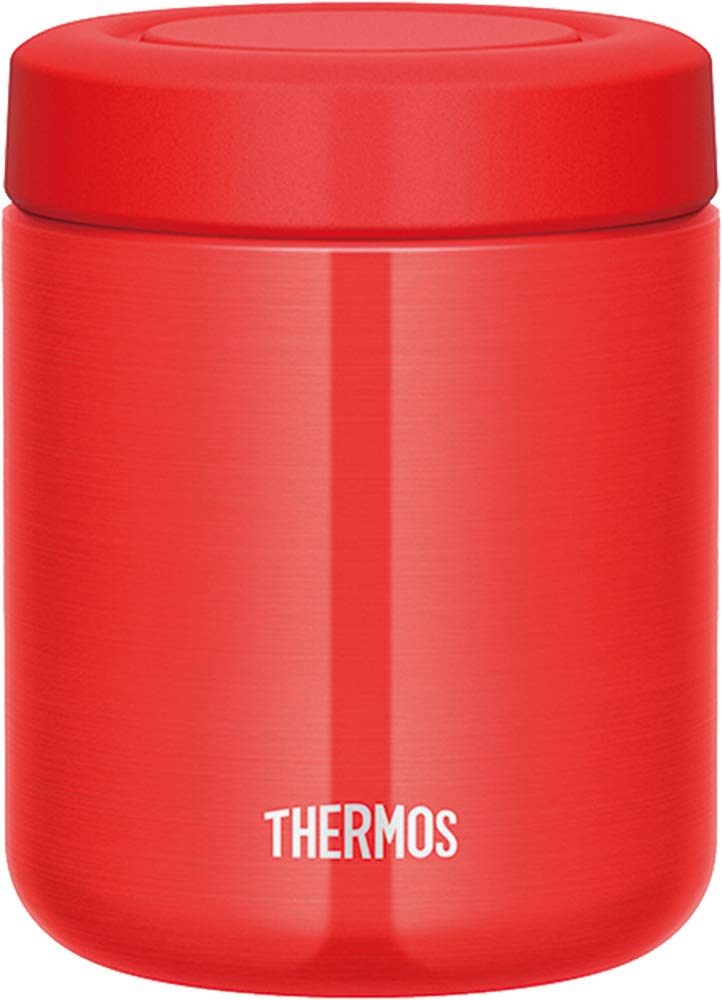 Thermos 400ml Red Vacuum Insulated Soup Jar JBR - 400