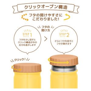 Thermos 400ml Vacuum Insulated Soup Jar in Yellow JBT - 401 model by Thermos