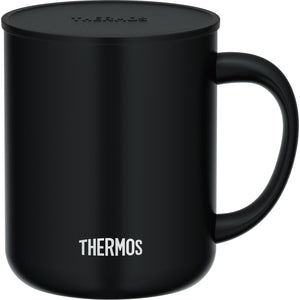 Thermos 450ml Insulated Stainless Steel Vacuum Mug in Smoke Black JDG - 452C