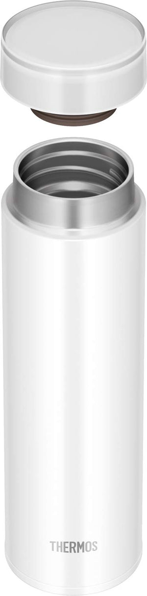 Thermos 480Ml Pure White Vacuum Insulated Portable Water Bottle Model Jod - 480 Pwh