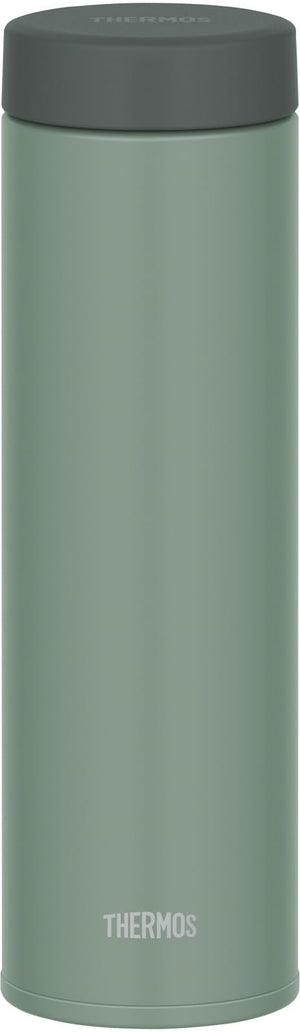 Thermos 480Ml Stainless Steel Water Bottle Vacuum Insulated Mug Leak - Proof Easy Clean - Leaf Green