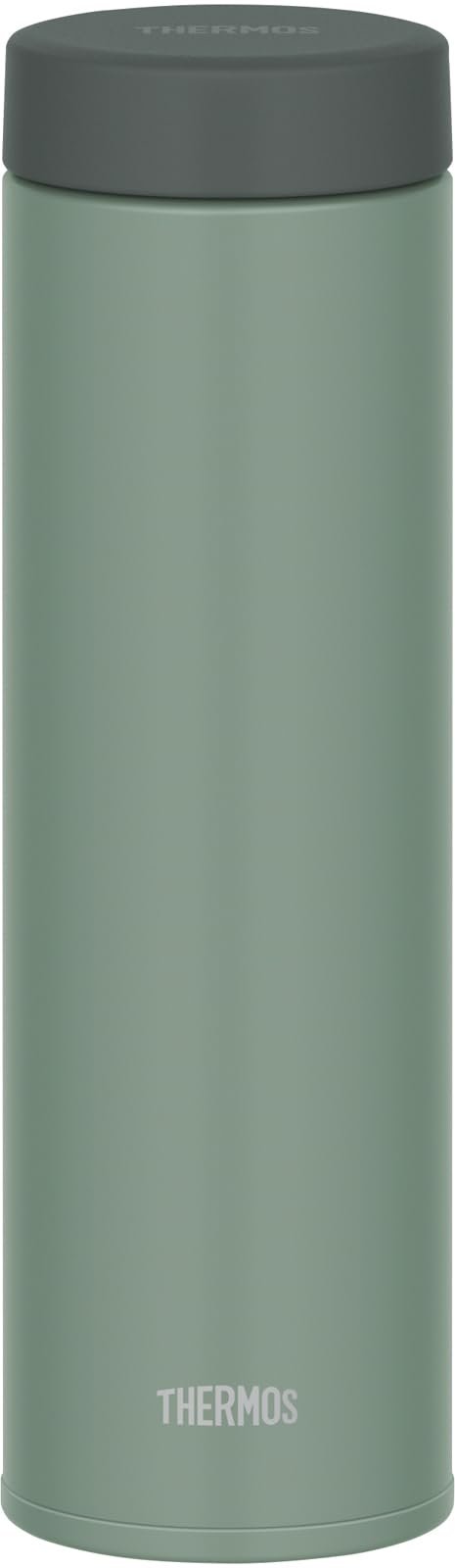 Thermos 480Ml Stainless Steel Water Bottle Vacuum Insulated Mug Leak - Proof Easy Clean - Leaf Green