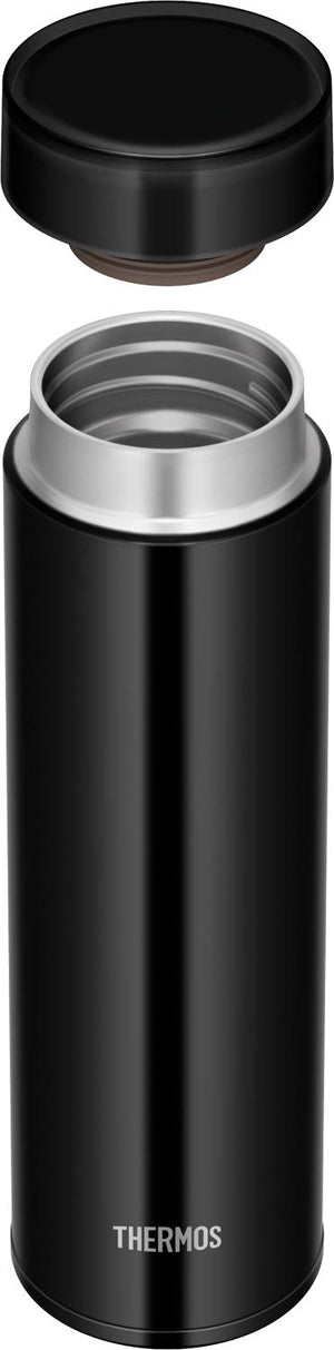 Thermos 480ml Vacuum Insulated Portable Water Bottle in Clear Black