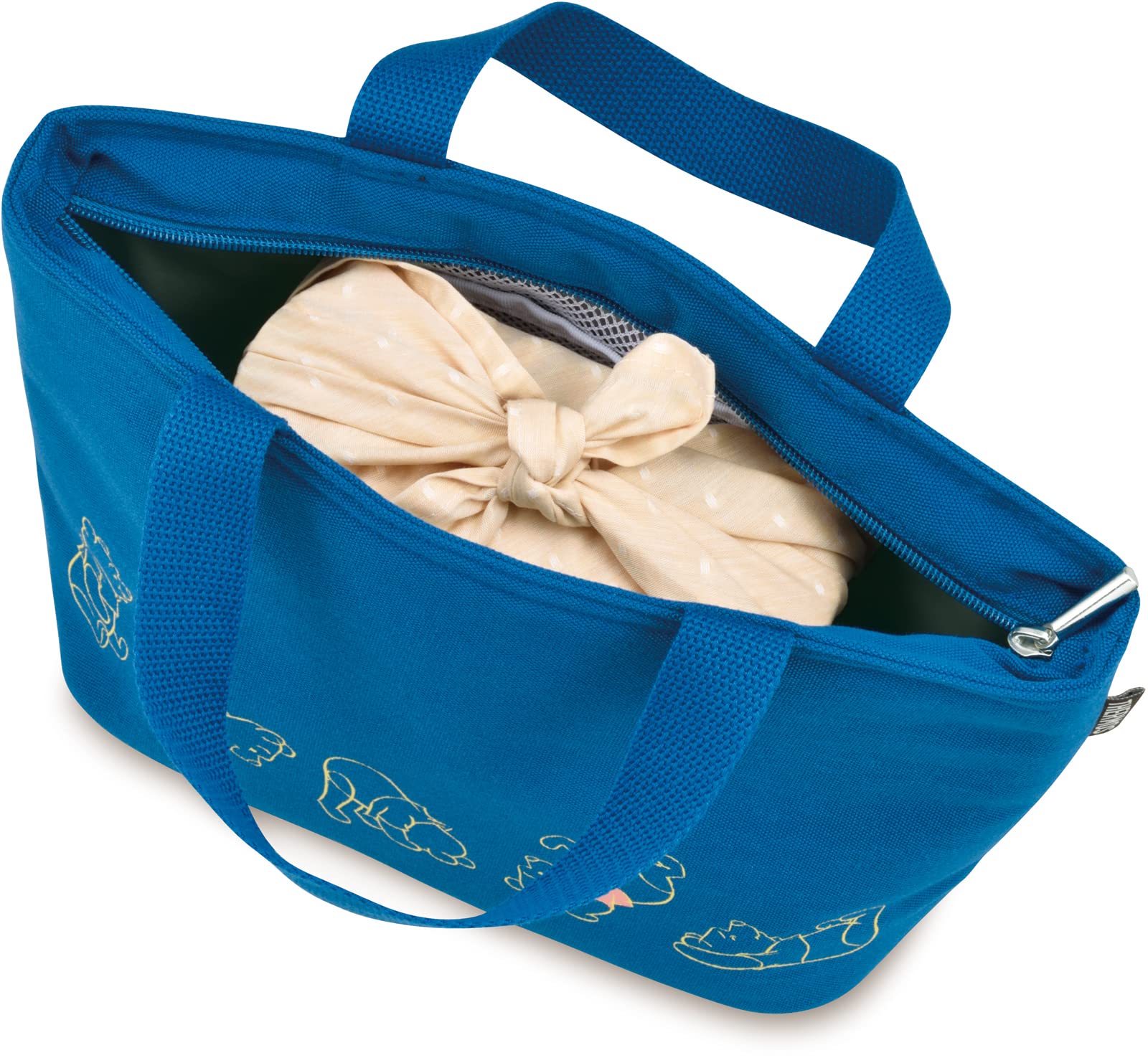 Thermos 4L Insulated Lunch Bag Winnie The Pooh Design in Navy - Rff - 004Ds Nvy