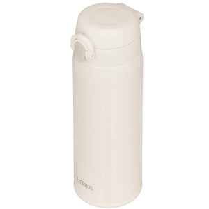 Thermos 500ml Alpine White Vacuum Insulated Stainless Steel Water Bottle Jof - 500 Awh