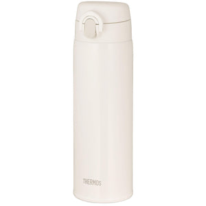 Thermos 500ml Alpine White Vacuum Insulated Stainless Steel Water Bottle Jof - 500 Awh