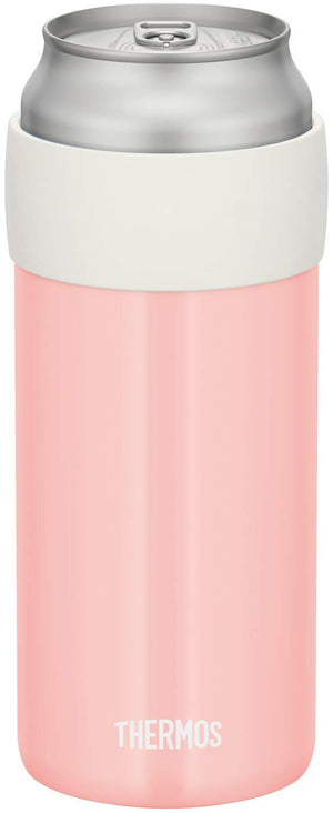 Thermos 500ml Cool Can Holder in Coral Pink - Thermos JCB - 500 CP