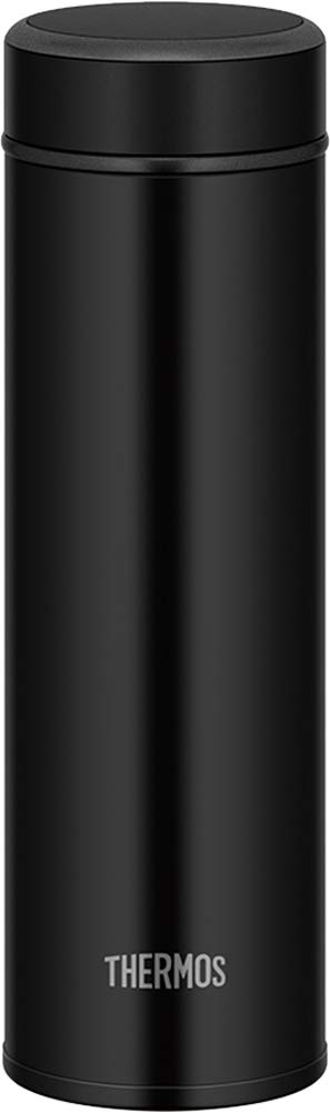 Thermos 500ml Matte Black Vacuum Insulated Water Bottle - Portable Jog - 500 Mtbk