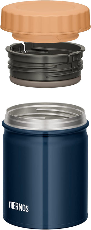 Thermos 500ml Navy Vacuum Insulated Soup Jar Jbt - 501