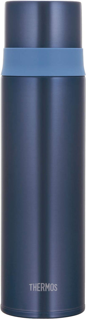 Thermos 500Ml Stainless Steel Slim Water Bottle in Misty Blue - Ffm - 501 Msb