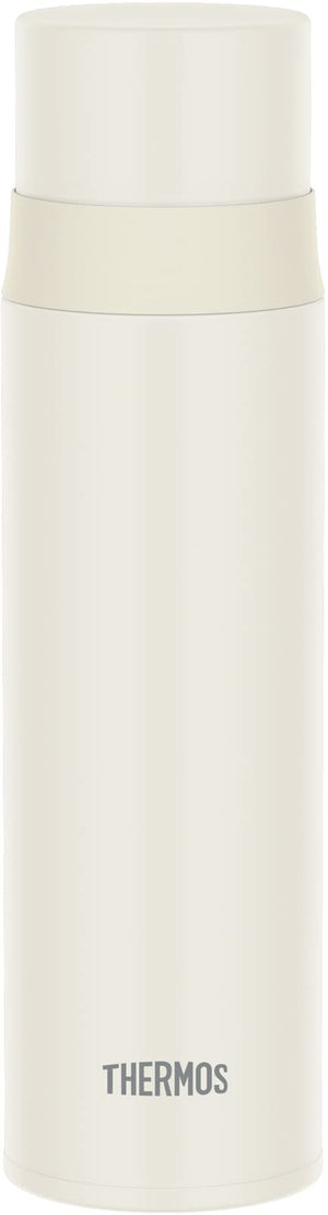 Thermos 500ml Stainless Steel Water Bottle Matte White Cup Type - Ffm - 502 Mtwh