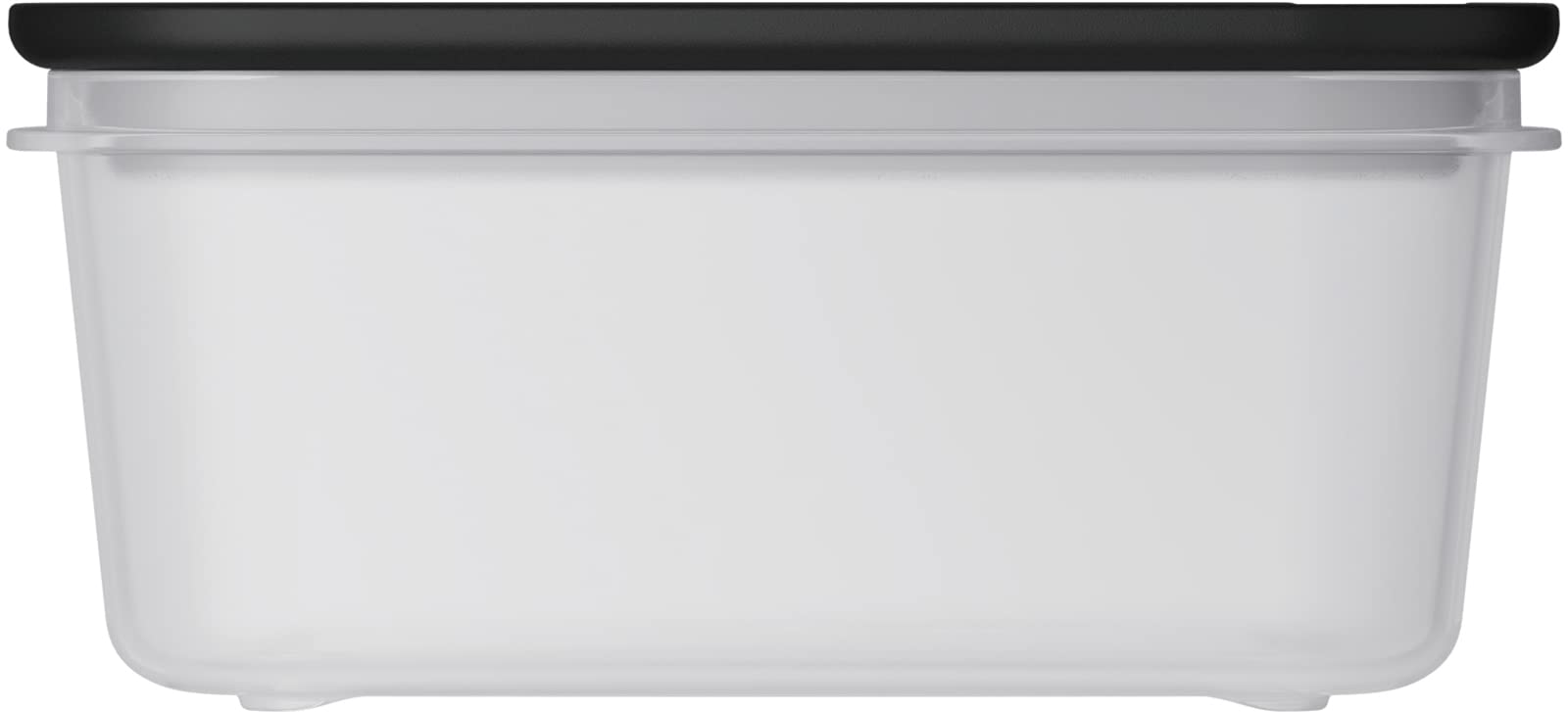 Thermos 600Ml Black Square Food Storage Container Kc - Sa600 Bk