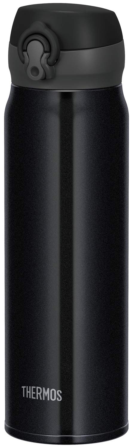 Thermos 600ml Pearl Black Vacuum Insulated Water Bottle Mobile Mug JNL - 604 PBK