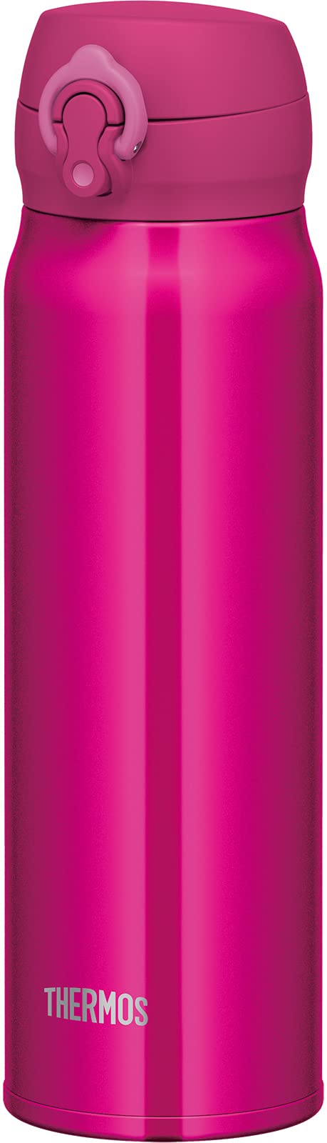 Thermos 600Ml Vacuum Insulated Water Bottle Portable Mug in Rose Red Jnl - 605 Rr
