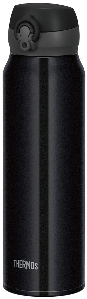 Thermos 750ml Vacuum Insulated Water Bottle Mobile Mug in Pearl Black