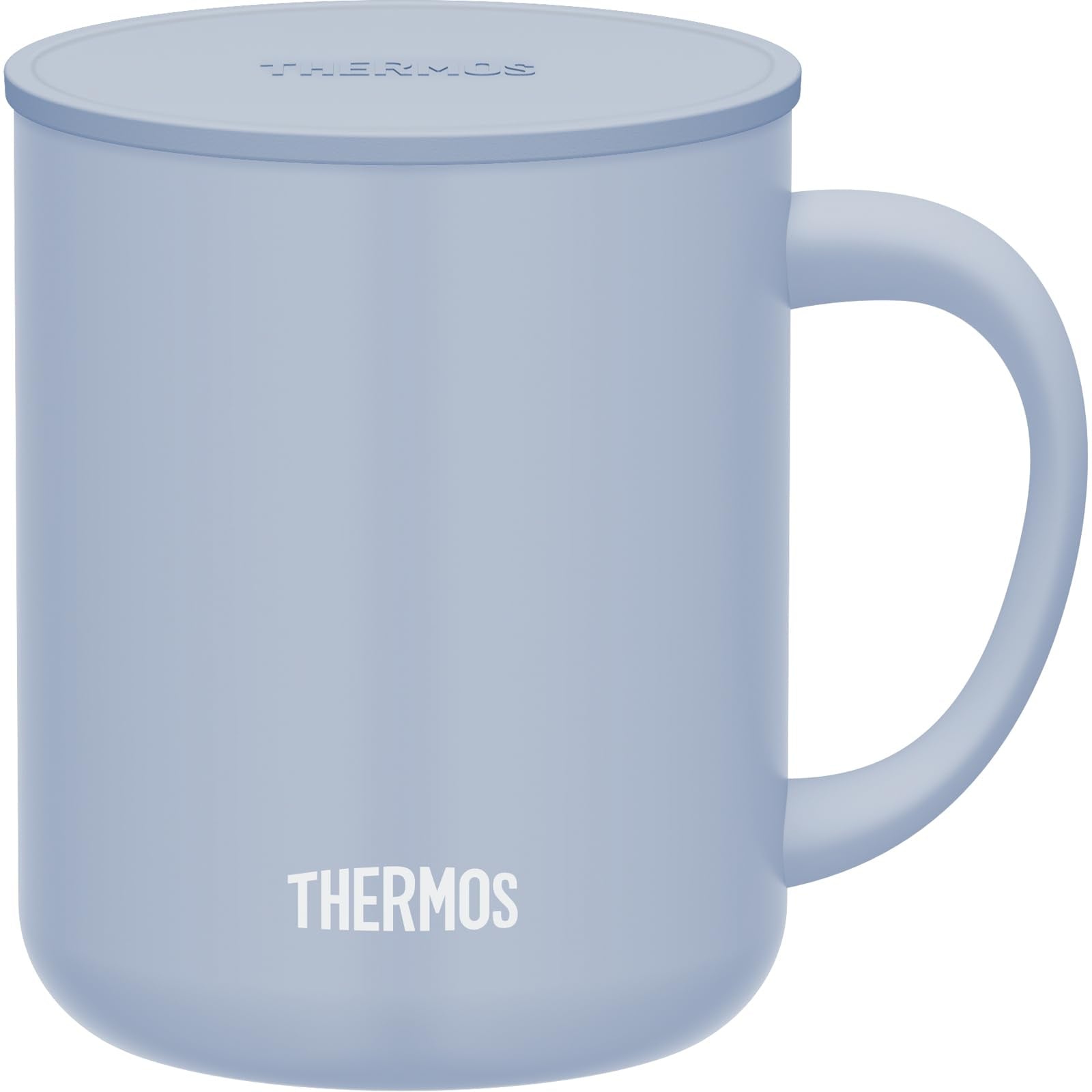 Thermos Ash Blue 450ml Stainless Steel Vacuum Insulated Mug - JDG - 452C ASB