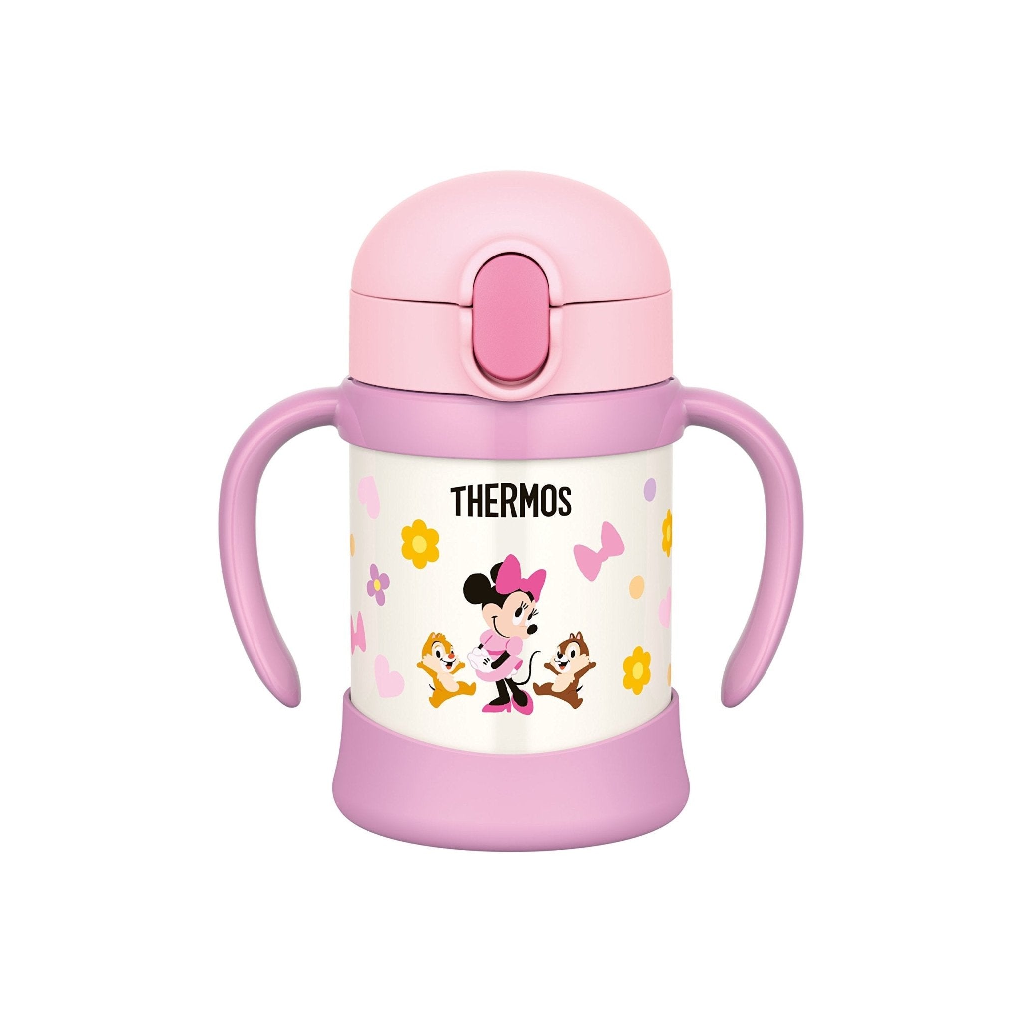 Thermos Baby Straw Mug Fhv - 250Ds - Vacuum Flask in Light Pink for Babies 9 Months+