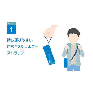 Thermos Blue Bottle Pouch with Strap 350 - 400ml Capacity - APG - 350 Bl