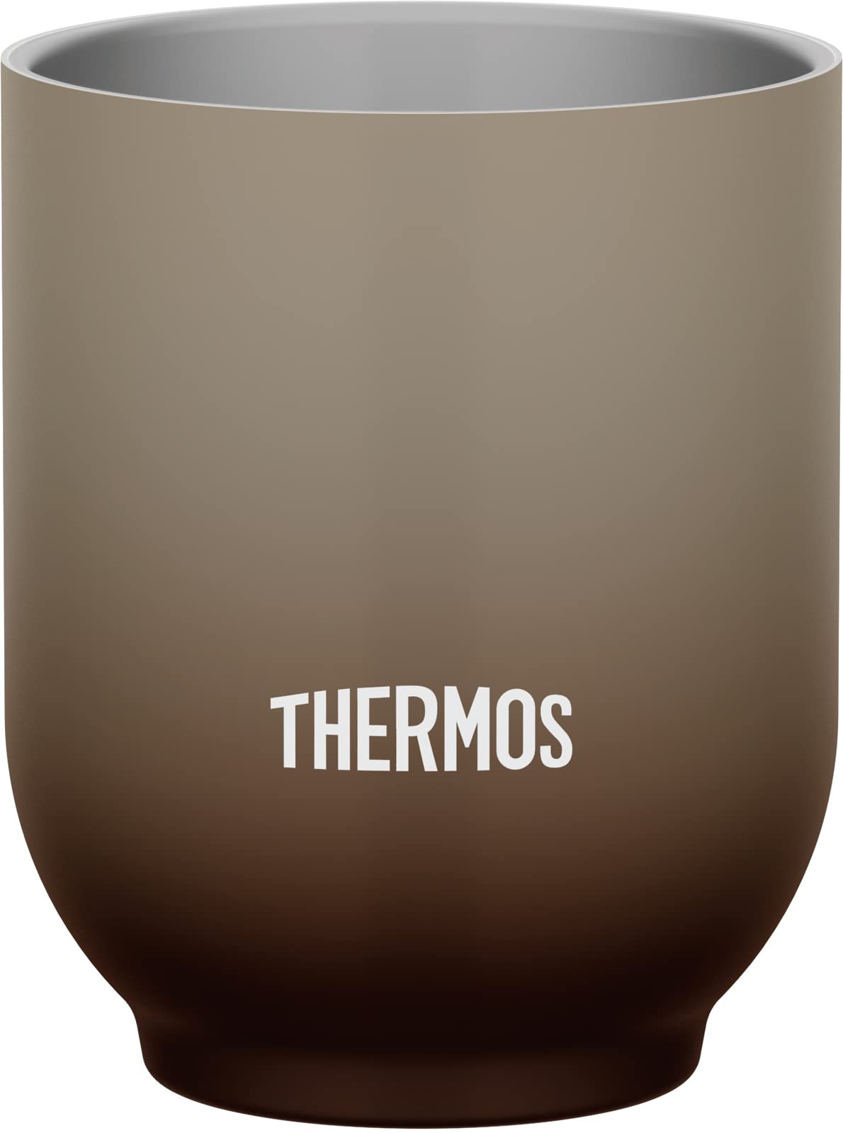 Thermos Brand 240ml Brown Vacuum Insulated Teacup Model JDT - 240 BW