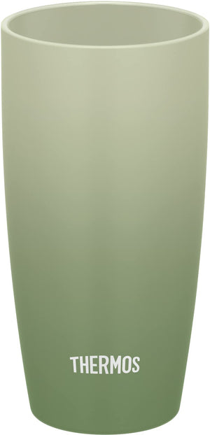 Thermos Brand 420ml Olive Green Vacuum Insulated Tumbler JDM - 421