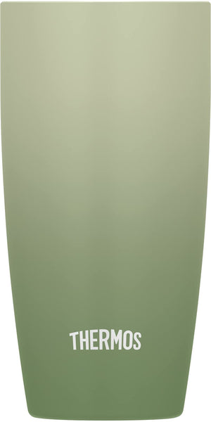 Thermos Brand 420ml Olive Green Vacuum Insulated Tumbler JDM - 421