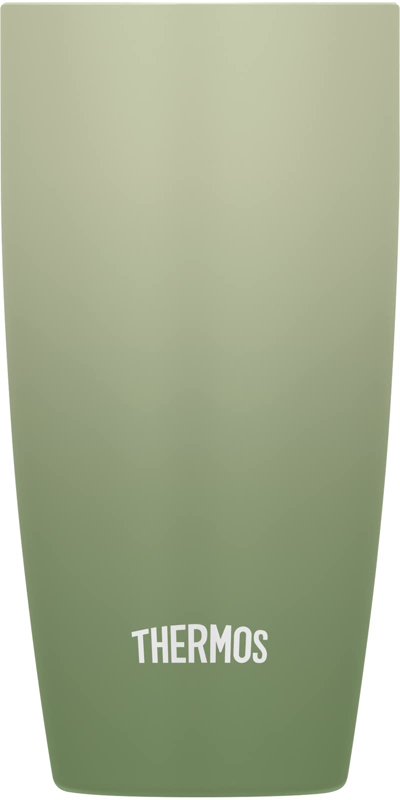 Thermos Brand 420ml Olive Green Vacuum Insulated Tumbler JDM - 421
