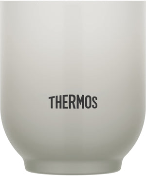 Thermos Brand Light Gray 300ml Vacuum Insulated Teacup JDT - 300 LGY