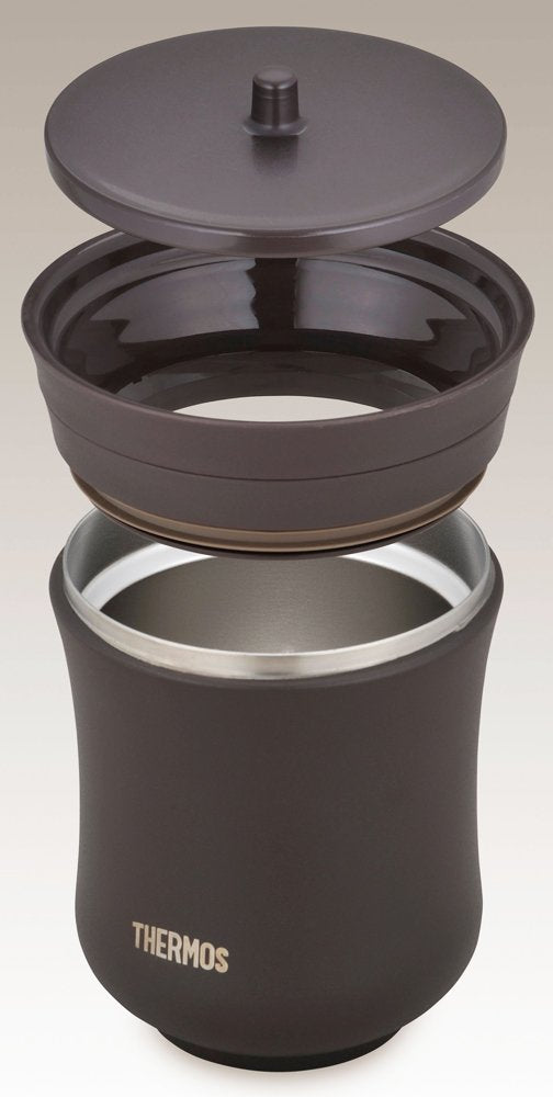 Thermos Chestnut 200ml Vacuum Insulated Teacup JCZ - 200 Kur Series