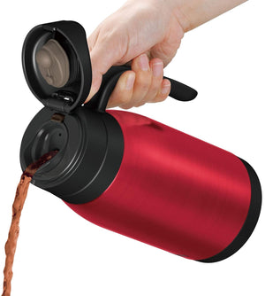 Thermos Clear Red Field Pot 1.5L Capacity - Thermos Thy - 1500 Cl - R