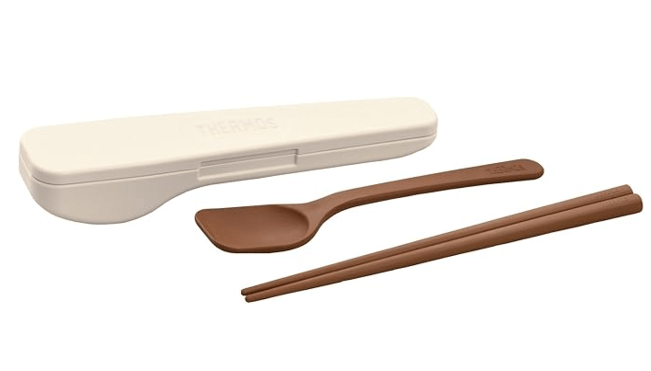 Thermos CPE - 001 PWH Spoon & Chopsticks Set, Pure White