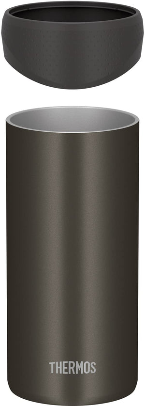 Thermos Dark Brown Insulated 2 - Way Can Holder for 500ml Cans JDU - 500 DBW