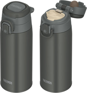 Thermos Dark Gray 550ml Vacuum Insulated Portable Mug with Carry Loop JOS - 550 DGY
