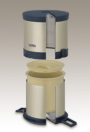 Thermos DBW - 361 NVY Navy Insulated Lunch Box 0.8 Cups Capacity