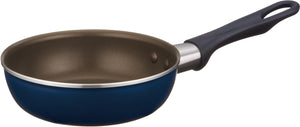 Thermos Durable Series 16Cm Frying Pan for Gas Fire Navy - Kfi - 016 Nvy