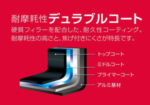 Thermos Durable Series 16cm Red Cook Pan Induction Compatible - KNA - 016S