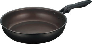 Thermos Durable Series 28cm Smoke Black IH - Compatible Frying Pan