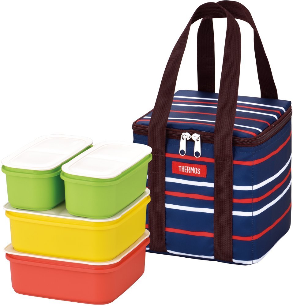 Thermos Family Fresh 2.7L Lunch Box in Navy - Djf - 2800 Model